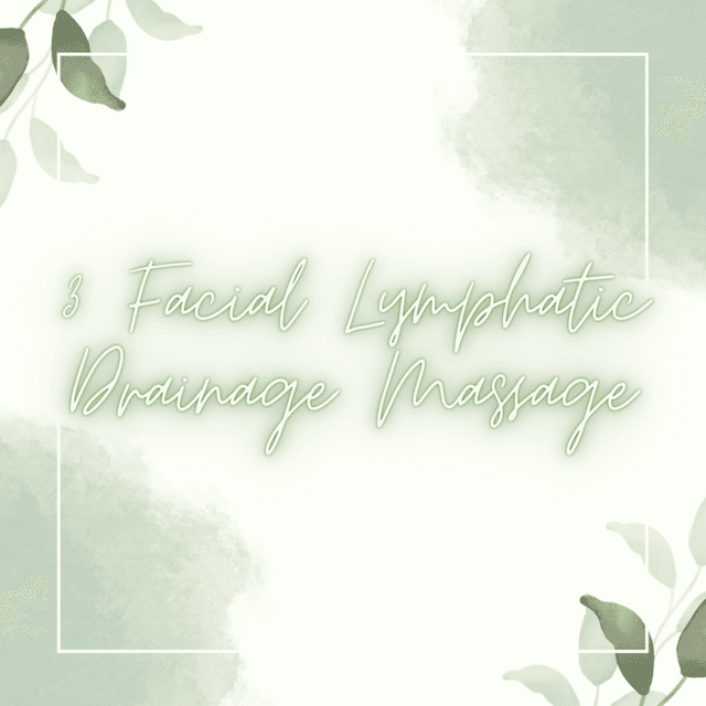 3 Facial Lymphatic Drainage Massage at Monet Esthetics and Skincare in San Diego, CA