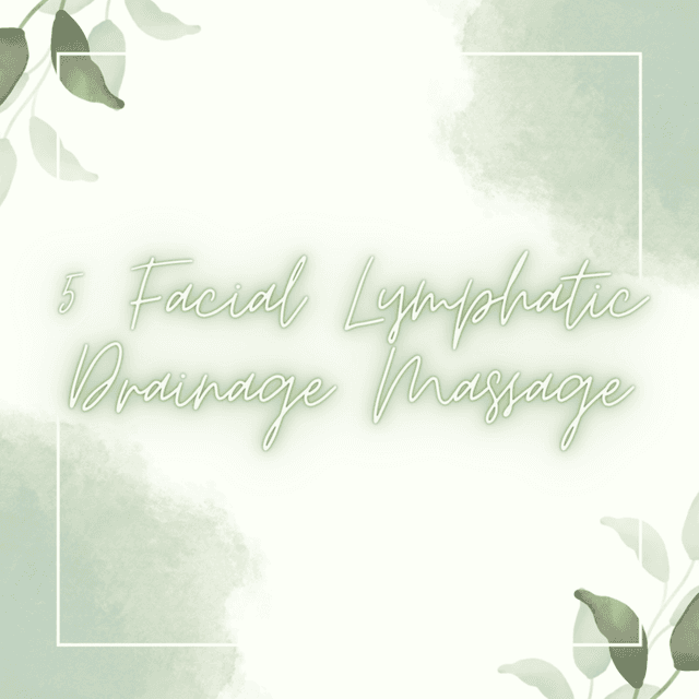 5 Facial Lymphatic Drainage Massage at Monet Esthetics and Skincare in San Diego, CA