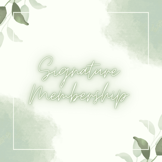Signature Membership at Monet Esthetics and Skincare in San Diego, CA